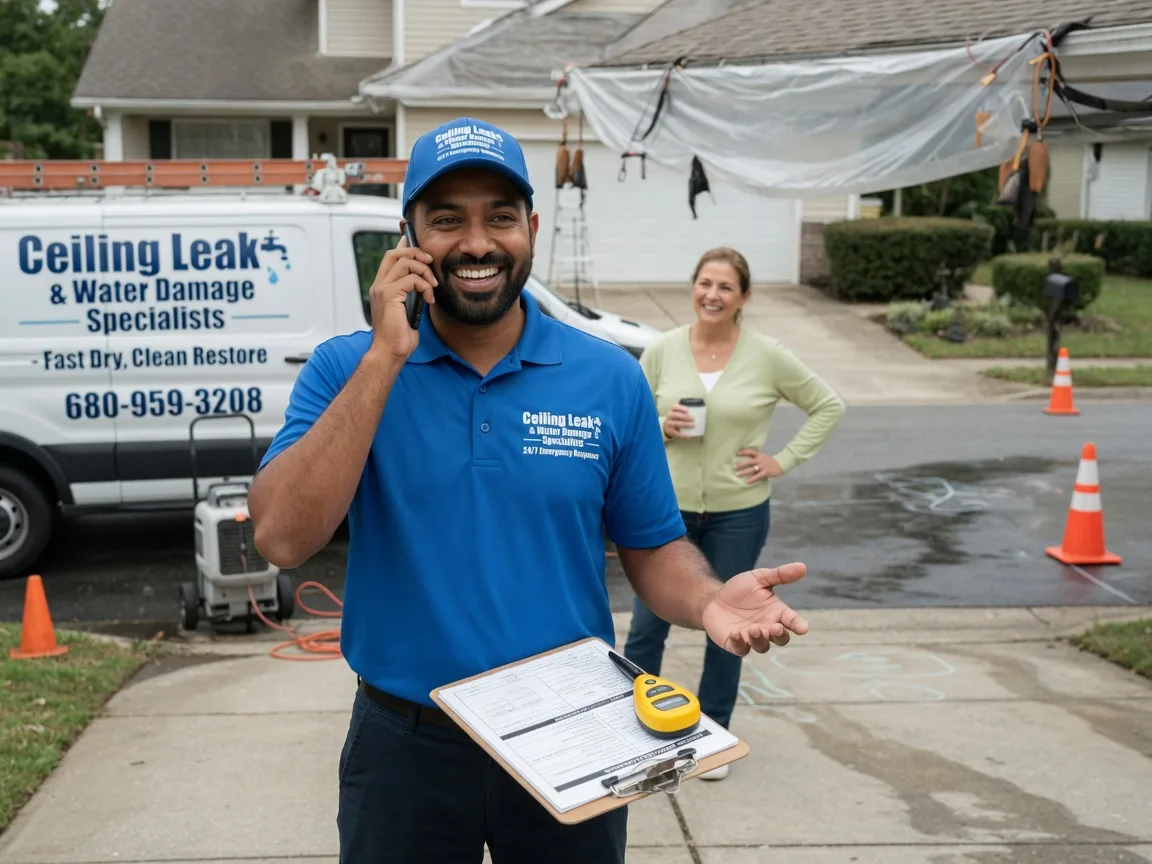 Ceiling Leak Cleanup Bridport, VT FAQs